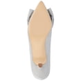 thumbnail image 6 of Journee Womens Orana Pointed Toe Kitten Heel Pumps, Widths Available, 6 of 10