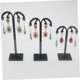 thumbnail image 4 of BRIGHTFUFU 2Jgo Exhibidor Acrílico Negro Para Aretes Organizador De En Espacios Variados, 4 of 8