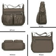thumbnail image 2 of Qubber Crossbody Bag for Women Nylon Waterproof Shoulder Purse Messenger Bag Lightweight Pocketbooks, 2 of 5