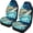 Sea Turtle Watercolor Pattern, variant on XYZCANDO Durable 2-Pack Front Car Seat Covers With Green Camo Pattern - Breathable Washable All-Season Vehicle Interior Protection