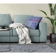 thumbnail image 6 of Bouquet Haven Throw Pillow with Removable Cover in Blue 16x16, 6 of 6