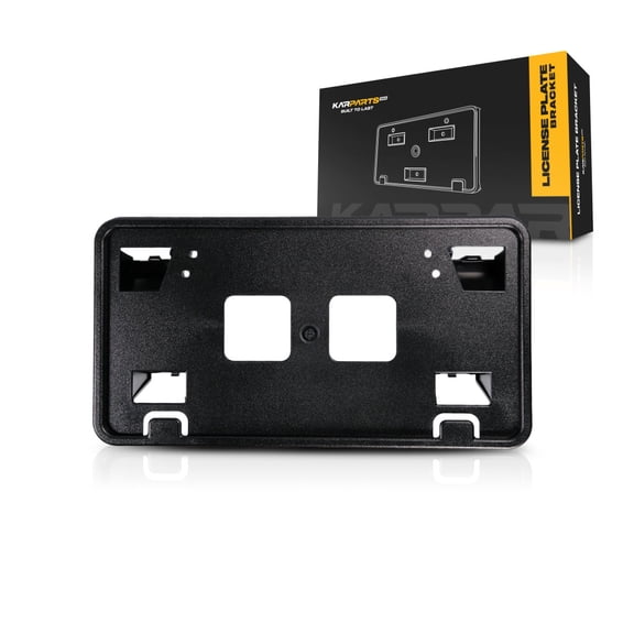 KarParts360 For Ford F-150 2021 2022 2023 License Plate Bracket | Front | 3.3/5.0 Liter | Excluded Immersion Heater | Replacement For FO1068185 | ML3Z17A385AB