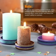 100Pcs Cotton Candle Wicks for DIY Candle Making, 6in Pre-waxed Low Smoke Natural Cotton Wick, Non-Toxic, Lead-free, Luminous, Long-lasting Storage for for Soy Beeswax Candle Making and Candle DIY