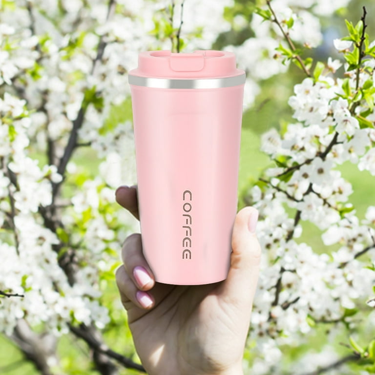 380ml/500ml Automobile Mugs 304 Stainless Steel Hot and Cold Thermal Kettle  Leakproof Travel Cup Environmentally for Home Office