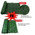 thumbnail image 6 of 157''x39'' Artificial Ivy Privacy Fence Screen,Artificial Hedges Fence and Faux Ivy Vine Leaf Decoration with Mesh Back ,Wall Cover for Outdoor Garden Porch Patio, 6 of 10