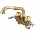 thumbnail image 2 of Central Brass 0469 6 in. Two Handle Laundry Faucet - Rough Brass, 2 of 3
