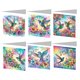 thumbnail image 1 of Tarjeta Deseos Diarios Diamantes Pintura Artesanal 6 Uds. Forma Especial, 1 of 9