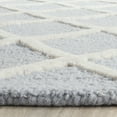 thumbnail image 2 of SAFAVIEH Cambridge Kenneth Geometric Wool Area Rug, Light Blue/Ivory, 2' x 3', 2 of 4
