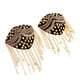 thumbnail image 2 of 1 Par de Borlas de Oro Cadena Remache de Metal Charretera Hombreras Broches Insignia Yuyangstore Charretera, 2 of 8
