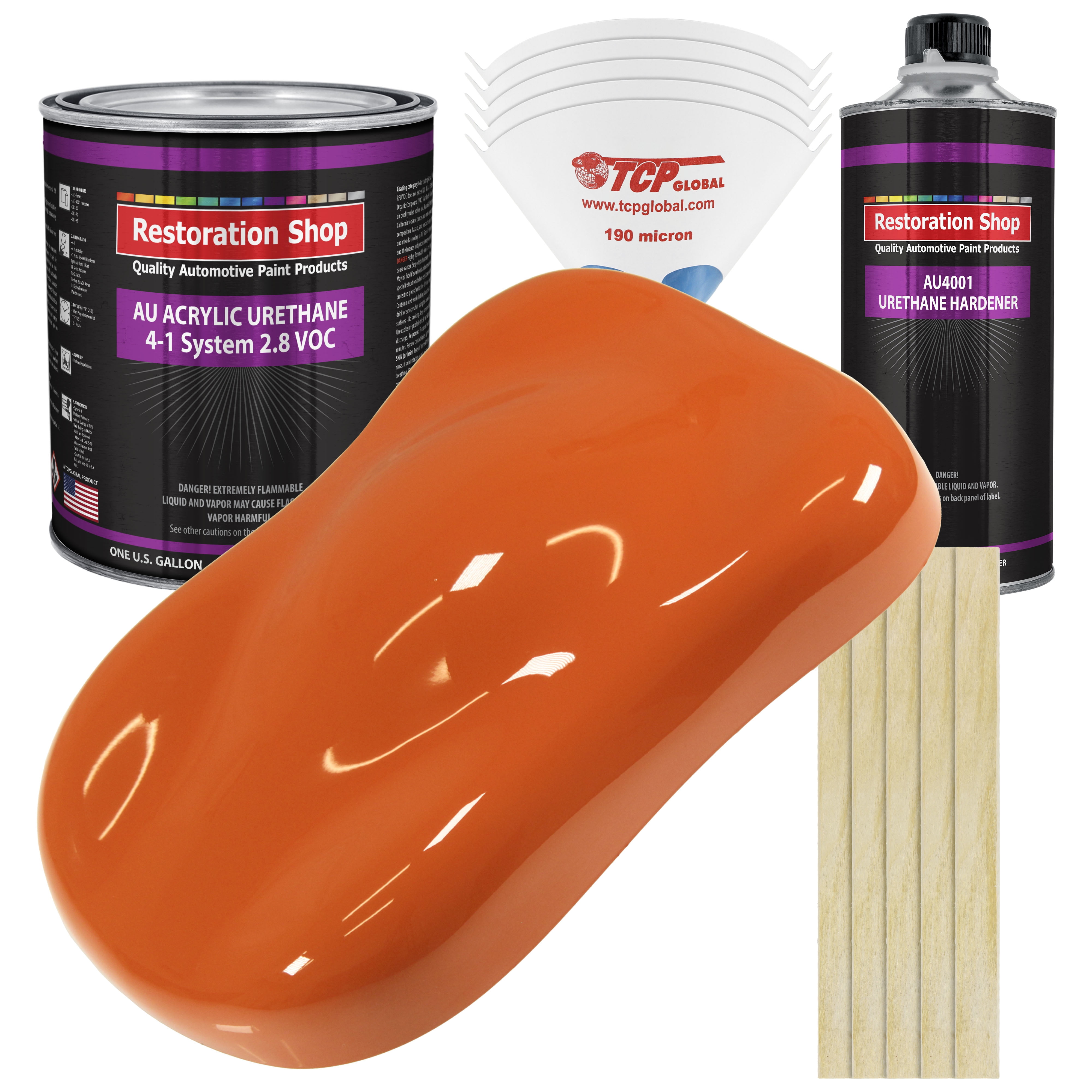 Restoration Shop Sunset Orange Acrylic Urethane Auto Paint
