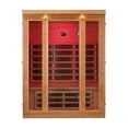 thumbnail image 2 of Maxxus 3-Person Low EMF (Under 8MG) FAR Infrared Sauna (Canadian Hemlock), 2 of 4