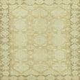 thumbnail image 1 of Ahgly Company Indoor Square Abstract Brown Gold Oriental Area Rugs, 6' Square, 1 of 6