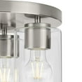 thumbnail image 6 of P350237-009-Progress Lighting-Cofield - 3 Light Flush Mount In Contemporary Style-7.75 Inches Tall and 12 Inches Wide-Brushed Nickel Finish, 6 of 9