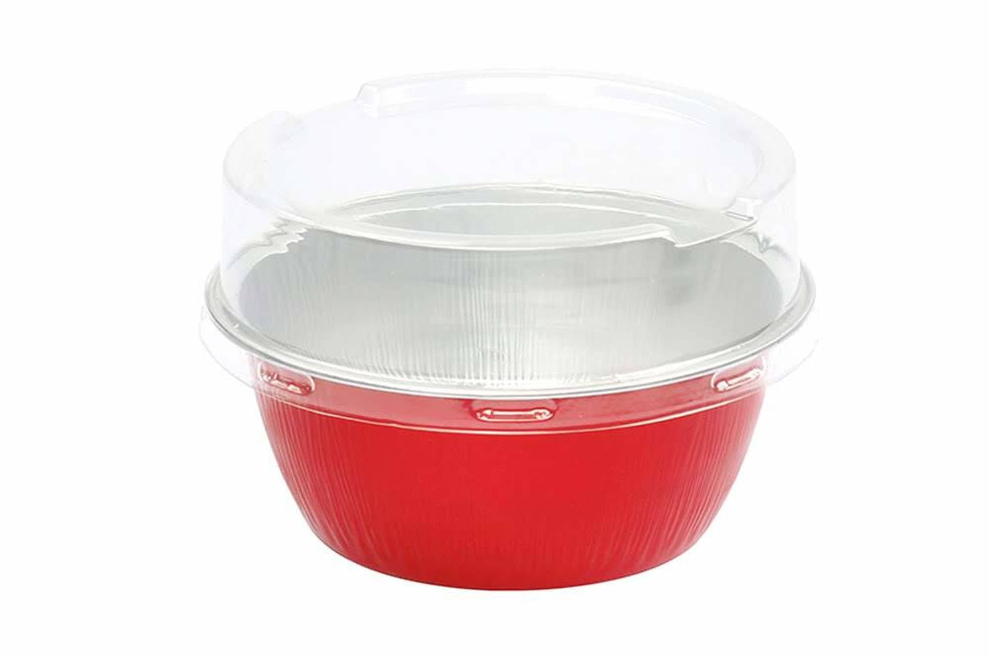4 oz. Disposable Colored Aluminum Ramekins with Lids Case of 2000 