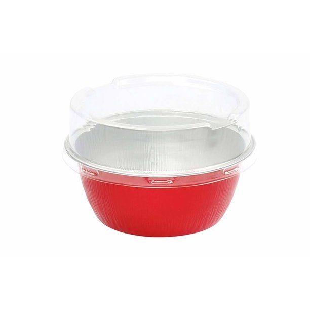 4 oz. Disposable Colored Aluminum Ramekins with Lids Case of 2000 