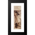 thumbnail image 2 of Fernand Cormon 8x14 Black Modern Framed Museum Art Print Titled - Crab Eaters (1897), 2 of 5