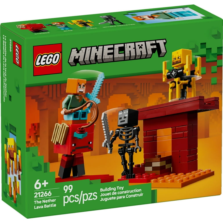 LEGO® Minecraft® The Nether Lava Battle – AG LEGO® Certified