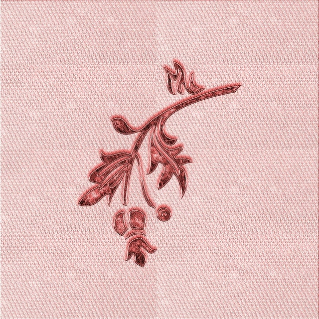 Ahgly Company Machine Washable Indoor Square Transitional Pastel Red Pink Area Rugs, 5' Square