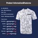 thumbnail image 5 of Camiseta de ciclismo de montaña unisex de poliéster KEMALOCE, color blanco, para adultos, BMX, profesional, transpirable, de manga corta, para ciclismo de montaña, 5 of 5