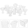thumbnail image 4 of 72pcs Mini Plastic Mugs Decorations Mini House Water Cups Mini House Layout Scene Adorns for Kids, 4 of 8