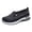 Black_007, variant on Woven Orthopedic Shoes for Women 2026 New Soft Sole Mesh Breathable Shoes with Arch Support Casual Slip On Soft Shoes Purple 8(EU-40)