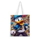 thumbnail image 1 of Donald Duck: Sailor Duck Bolso de tela con estampado de lienzo para mujer, bolsa de compras reutilizable y estética, con cremallera interior, regalo para mujer,38*45cm., 1 of 6