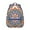 Blue-3, variant on Masterpiece Mantra Style Backpack - Painterly Effect School Backpack, Canvas-Like Bookbag Gift for Art Majors