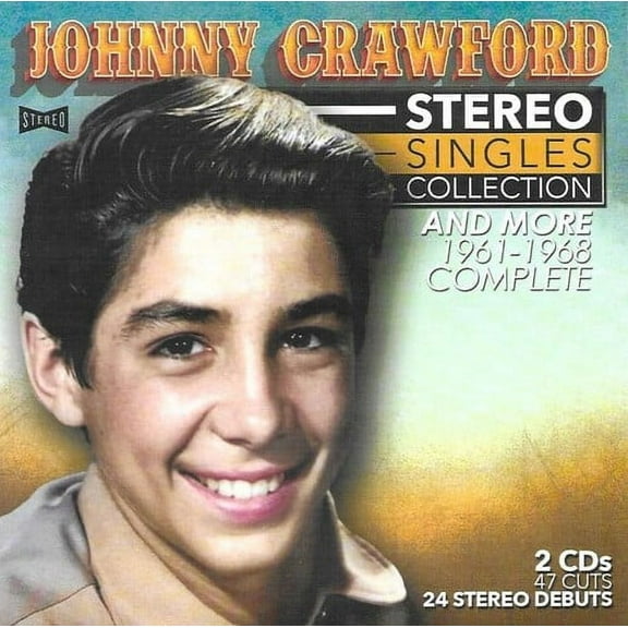 Johnny Crawford - Stereo Singles Collection And More-Complete 1961-1968 - Music & Performance - CD