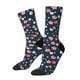 thumbnail image 1 of Fotbe Cherry Blossoms Calcetas Largas con Estampado para Hombre y Mujer – Calcetas de Compresión Transpirables y Elásticas, Viajar y Uso Diario Talla 5-11, 1 of 6