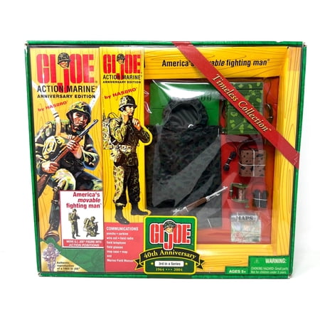GI Joe 40th Anniversary Action Marine Anniversary Ed. 3rd In A Series