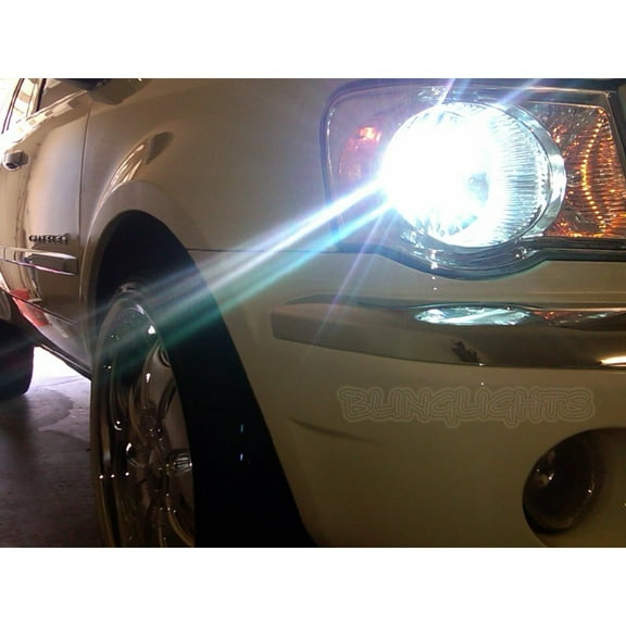 For 2007 2008 2009 Chrysler Aspen Bright White Light Bulbs for Headlamps Headlights Head Lamps Lights