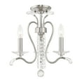 thumbnail image 5 of Livex Serafina Convertible Mini Chandelier in Venetian Golden Bronze, 5 of 7