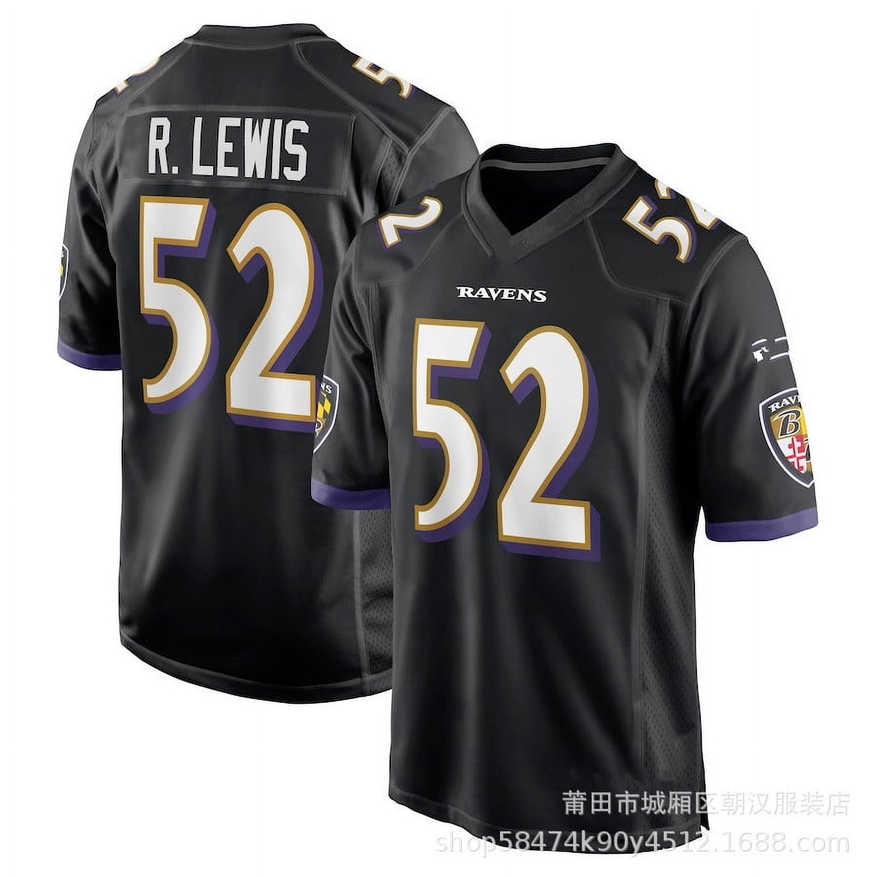 Ravens Rygby Ruthun Foreign trade NFL Ravens Ravens legendary second generation rugby ...