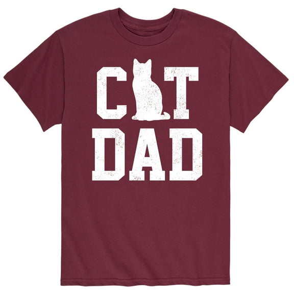 Instant Message - Cat Dad - Father's Day Gift - Men's Short Sleeve Graphic T-Shirt