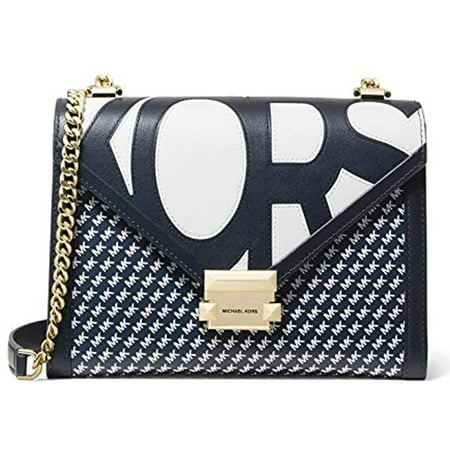 Michael Kors Whitney Ladies Medium Two Tone Leather Shoulder Bag 30S9LWHL3O423