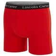 thumbnail image 2 of LINCOLN CARTER Mens Underwear Boxer Briefs - Breathable Anti Chafing Performance Boxers for Men Pack of 10 - Soft Cooling Tagless, Black, Greys, Navy, Lt Blue, Red/S, 2 of 8