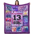 thumbnail image 1 of LHSHID Gifts for 12 Year Old Girl Blanket 12 Year Old Girl Gift Ideas 12th Birthday Gifts for Girls 12 Year Old Girl Gifts for Birthday 12th Birthday Decorations for Girls 30x40in, 1 of 6