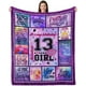 thumbnail image 1 of LHSHID Gifts for 12 Year Old Girl Blanket 12 Year Old Girl Gift Ideas 12th Birthday Gifts for Girls 12 Year Old Girl Gifts for Birthday 12th Birthday Decorations for Girls 30x40in, 1 of 6