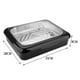 thumbnail image 5 of Plastic Foil Pan Carrier Stackable Portable Foil Pans Holder For Picnics Takeouts, 5 of 5