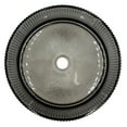 thumbnail image 7 of Cowrie 14" Round Decorative Vessel Black Glass Sinks With 36" White Base, 7 of 7