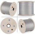 thumbnail image 5 of VEVOR Cable Railing 1000ft Stainless Steel Wire Rope 1/8" Stainless Stranded Wire 1x19, 5 of 9