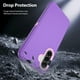 thumbnail image 4 of Funda para teléfono celular COOYA Samsung Galaxy A56 de 6.7 pulgadas, violeta, resistente, 4 of 7