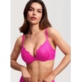 thumbnail image 4 of Sostén DOBREVA Push Up con Encaje y Aros 38B Rosa, 4 of 4