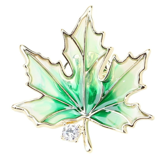 HUANLEDASH Women Brooch Sunflower Maple Leaf Apricot Leaf Clothes Pin Realistic Electroplated Polished Exquisite Prom Party Coat Shirt Dress Brooch