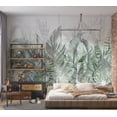 thumbnail image 5 of Botanical Wallpaper Wall Mural - Magic Grove Green, 5 of 5