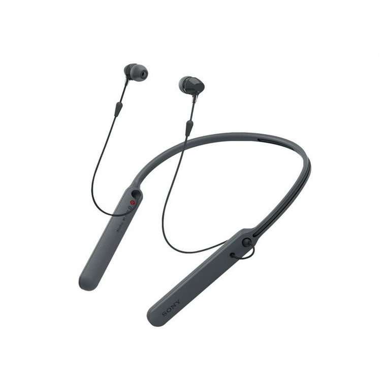 SONY WI-C400 ブラック 新品未開封　ワイヤレスヘッドホン Sony WI-C400 Wireless Behind-the-Neck In-Ear Headphones, MDREX15LP