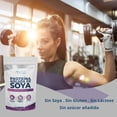 thumbnail image 4 of Proteina de soya Suplemento alimenticio Natural Sin saborizantes Naima Lab, 4 of 5