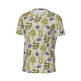thumbnail image 6 of Wukai Skull Snake Print Men's Short-Sleeved Mesh T-Shirt,Quick-Dry Short Sleeve Workout T-Shirt-4X-Large, 6 of 8