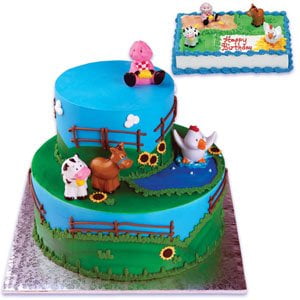 Bakery Crafts Bc Farm Animals Cake Kit Walmart Com