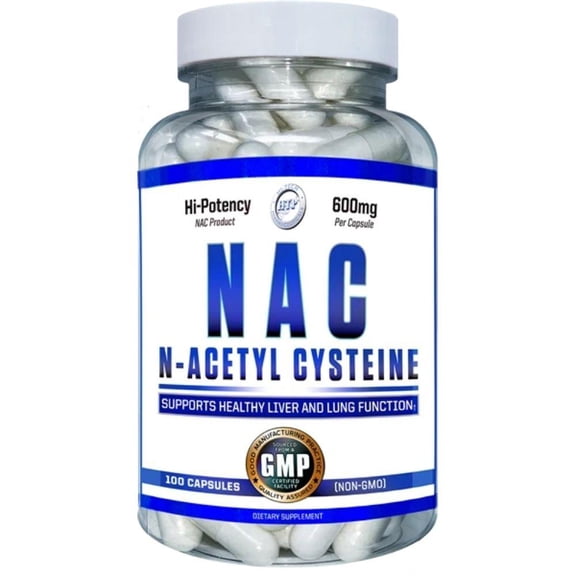 Hi-Tech Pharmaceuticals NAC 600mg 100 Capsules